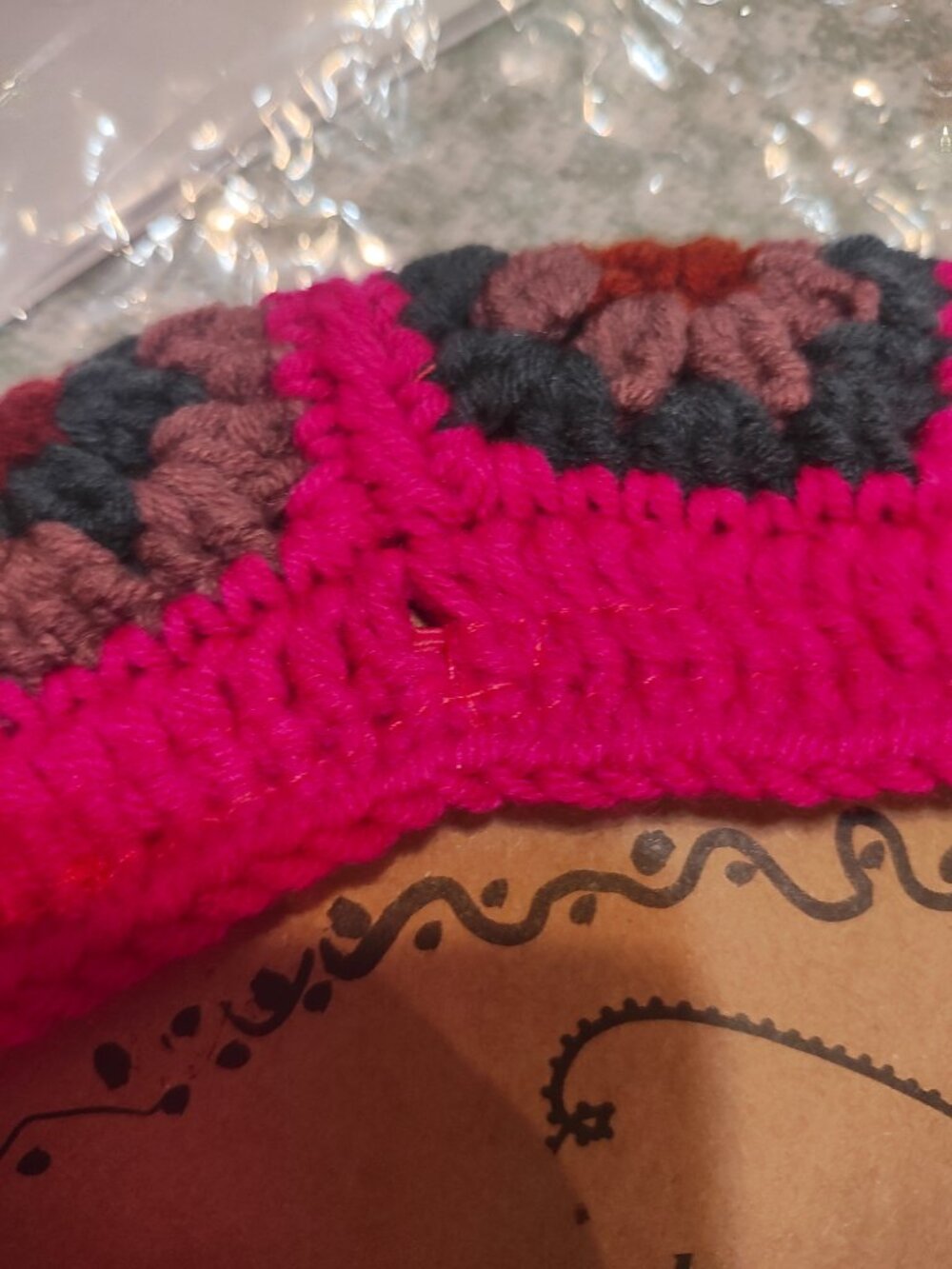 NATURAL LIFE: CROCHET STEERING WHEEL COVER - Picture 16 of 17